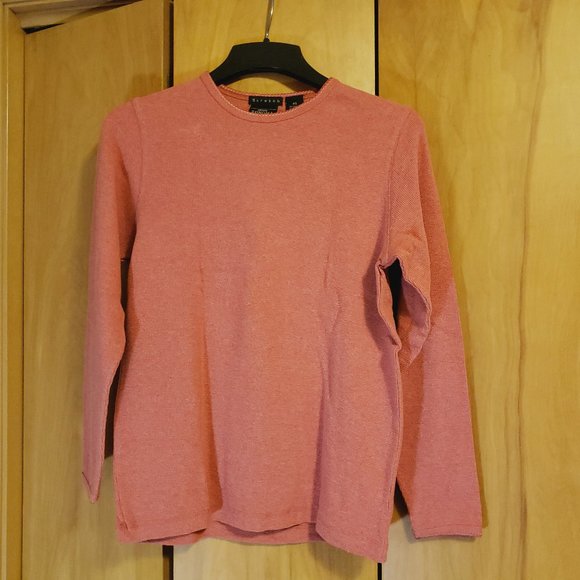 Sonoma Waffle Knit Long Sleeve Tops - Picture 3 of 7